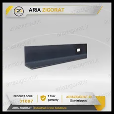 نبشی 30 سانتی تک سوراخ شین آلومینیوم